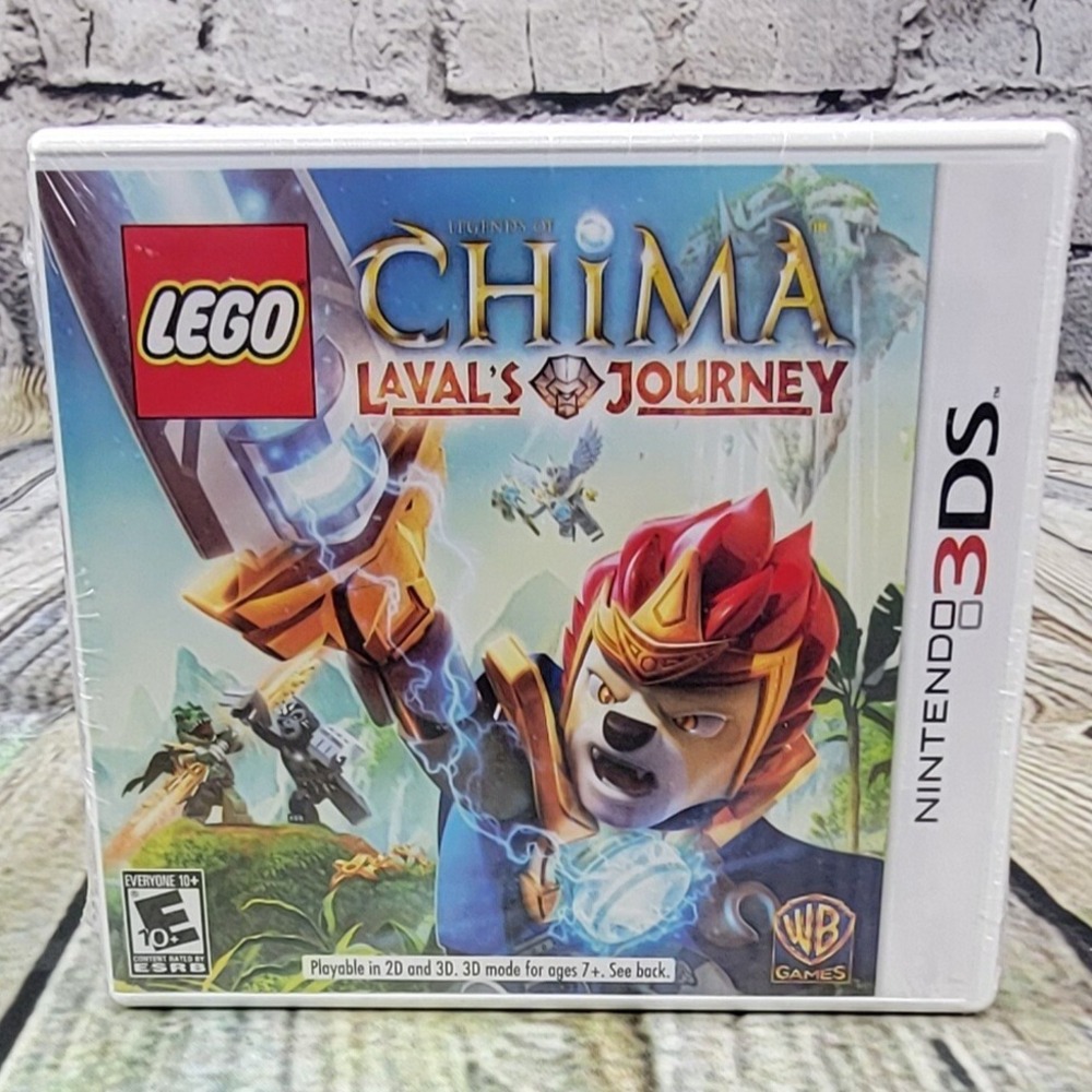 LEGO Legends of Chima: Laval's Journey (Nintendo 3DS, 2013) Factory Sealed - NEW